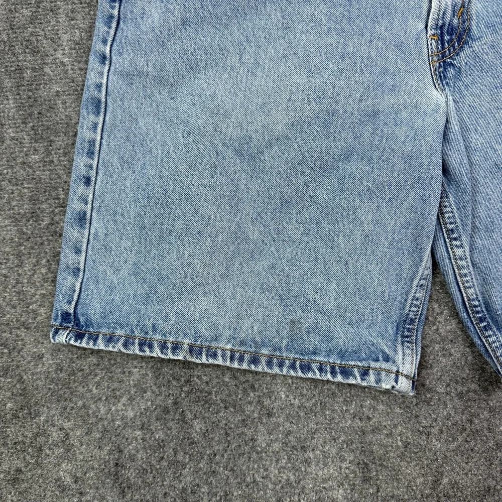 Vintage Levi's 550 Relaxed Fit Jean Shorts Mens Size 34 Waist Blue Denim Y2K